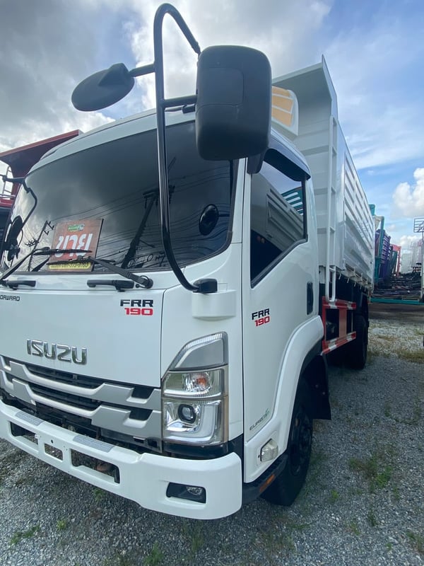 ISUZU FRR 190แรงม้า รถบรรทุก 6ล้อ ดั้มพ์ ปี2022(0522)