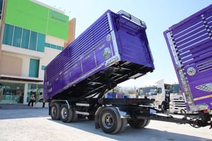 สิบล้อดั้มพ์พ่วง ISUZU FXZ 360 แรงม้า ปี 54 ลูกปี 55 (9033,2502)