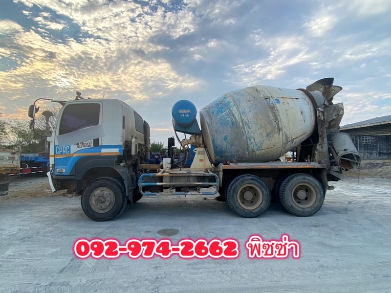 สิบล้อโม่ปูน ISUZU FXZ 320 แรงปี 57(1762)