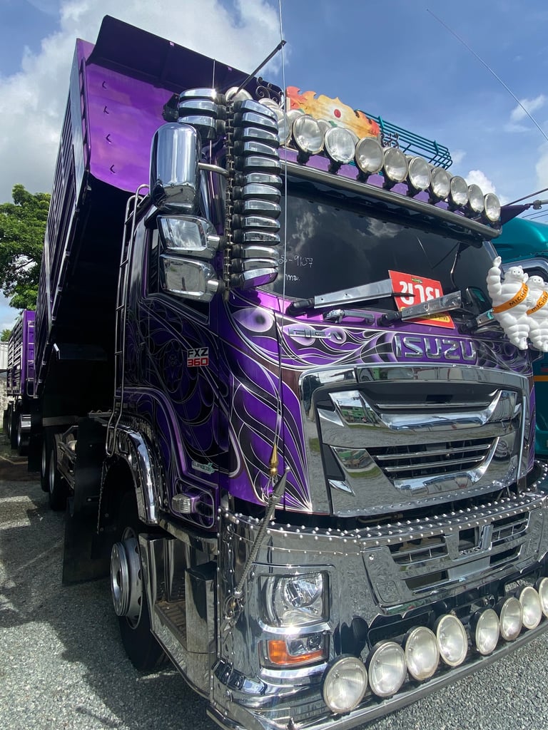ISUZU FXZ 360แรงม้า รถบรรทุก 10ล้อ ดั้มพ์ ปี2023(9107)