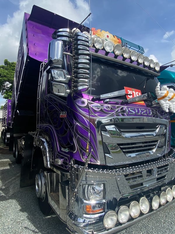 ISUZU FXZ 360แรงม้า รถบรรทุก 10ล้อ ดั้มพ์ ปี2023(9107)