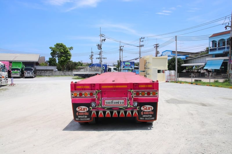 หางพื้นเรียบ สามเพลา อู่เดอะซัน ปี 2565(0376)