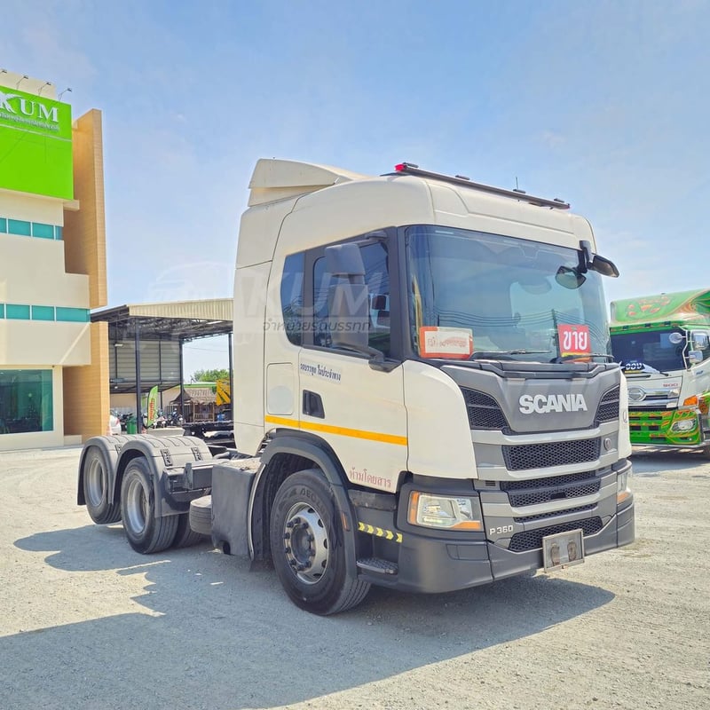 สิบล้อหัวลาก SCANIA P360  แรง ปี 2562 (1243)