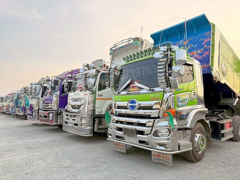 สิบล้อดั้มพ์ HINO FM1A 344 แรง ปี 66 (5902)