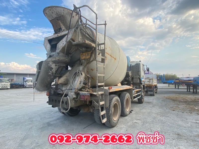 สิบล้อโม่ปูน ISUZU FXZ 320 แรงปี 57(1762)