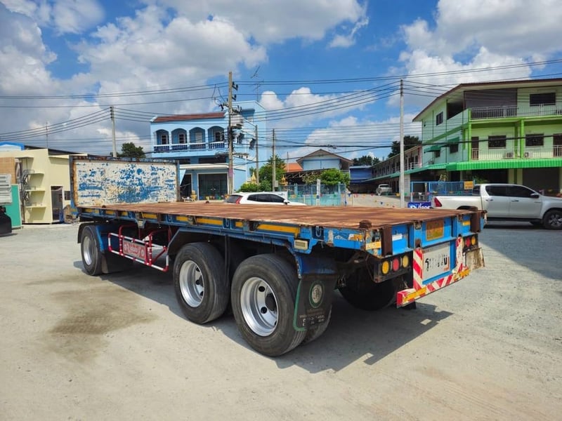 หางพ่วงพื้นเรียบ สามเพลา อู่ ซุ่นชัย ปี 59(2767) หางพ่วงพื้นเรียบ สามเพลา อู่ ซุ่นชัย ปี 59(2767)