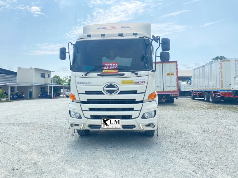 HINO FM1A 344 แรง ปี 2566 (2528) สิบล้อหัวลาก ปีใหม่ ไมล์น้อย ‼️