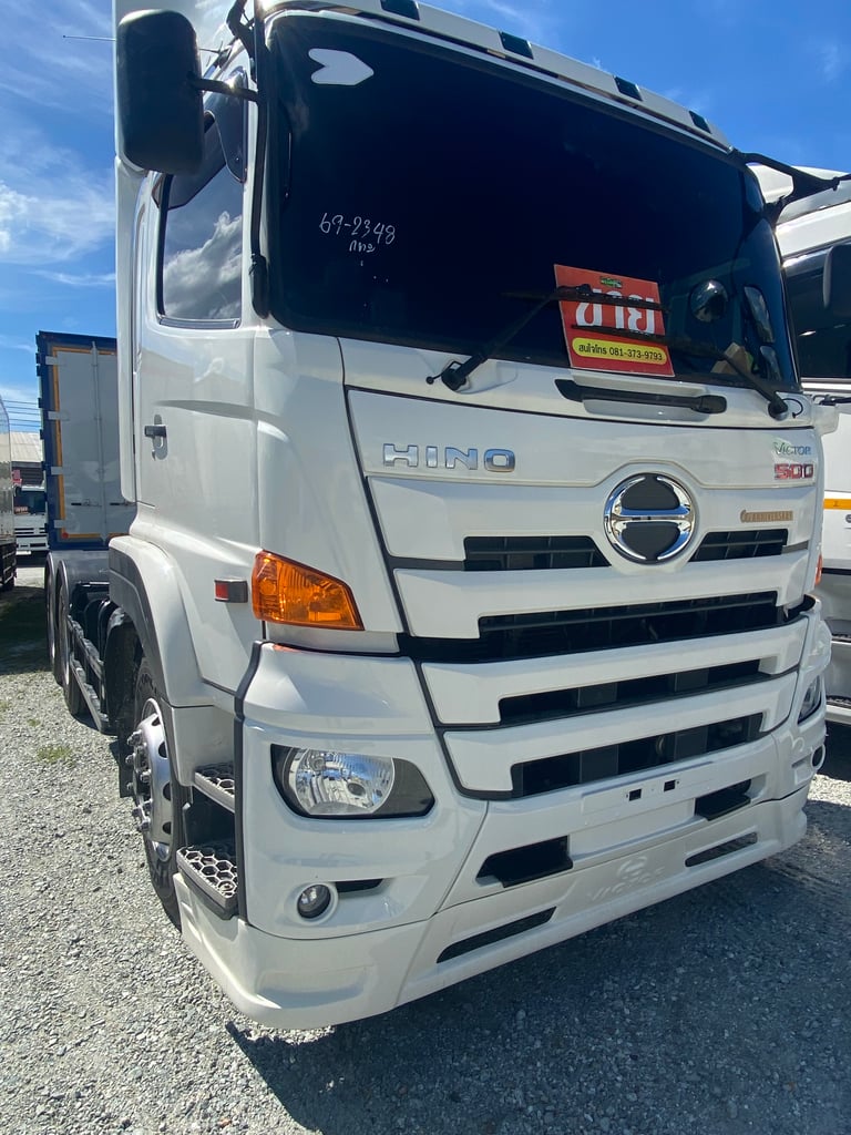 HINO FM 253แรงม้า รถบรรทุก 6ล้อ หัวลาก เฉพาะหัวปี2023 (2348) 