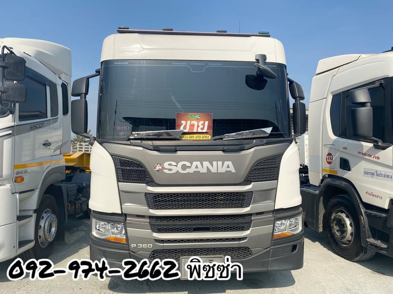 สิบล้อหัวลากสแกนเนีย P360 แรงปี 63 (1351) สิบล้อหัวลากสแกนเนีย P360 แรงปี 63 (1351)