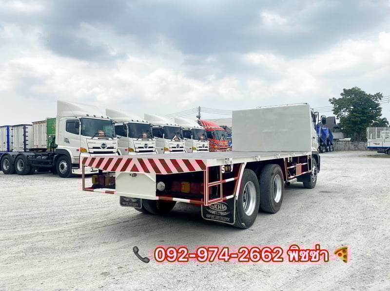 สิบล้อพื้นเรียบ HINO FL8J 260 แรง ปี 2560 (1784) สิบล้อพื้นเรียบ HINO FL8J 260 แรง ปี 2560 (1784)