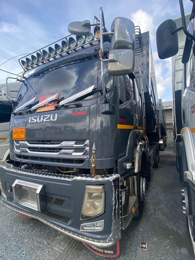 ISUZU FXZ 360แรงม้า รถบรรทุก 10ล้อ ดั้มพ์ ปี2023(7740)