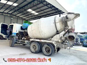 สิบล้อโม่ปูน (1281) HINO FM1A 330 แรงม้า ปี 55