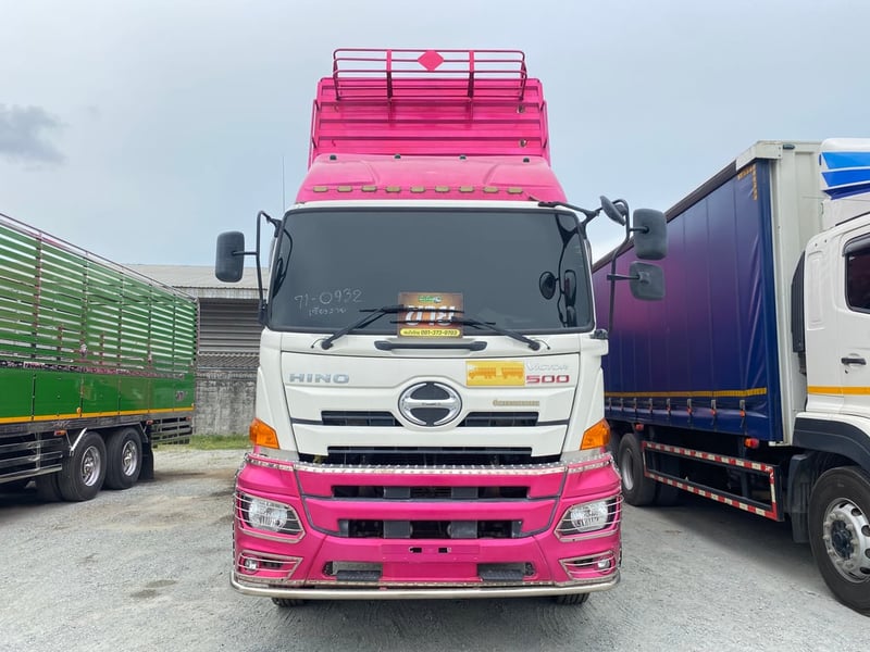 HINO FM 344แรงม้า รถบรรทุก 10ล้อ พ่วงแม่ลูก HINO FM 344แรงม้า รถบรรทุก 10ล้อ พ่วงแม่ลูก