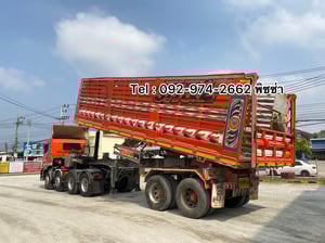 สิบสองล้อหัวลาก Hino FM1A ปี 66 (9078)หางเซมิดั้มพ์สองเพลา อู่ CTT ปี 2566 (9079) สิบสองล้อหัวลาก Hino FM1A ปี 66 (9078)หางเซมิดั้มพ์สองเพลา อู่ CTT ปี 2566 (9079)