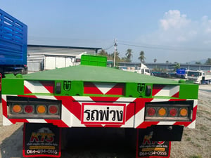 หางพื้นเรียบ สามเพลา อู่ ส.สมบัติ ปี 2561(5529)