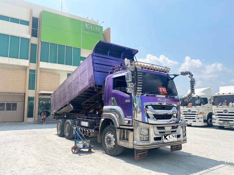 สิบล้อดั้มพ์  ISUZU FXZ 360 แรง ปี 64(2277)