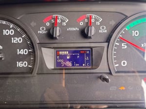 สิบล้อดั้มพ์ HINO VICTOR 500 344 แรงม้า ปี 66 +หางดั้มพ์ สามเพลา อู่ธนาสิน ปี 66(7371)(9338)