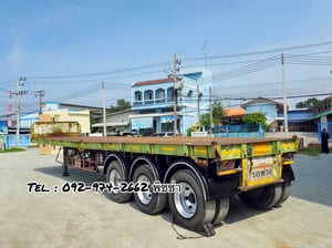 หางพื้นเรียบ สามเพลา อู่ BPT ปี 58 (7339) หางพื้นเรียบ สามเพลา อู่ BPT ปี 58 (7339)