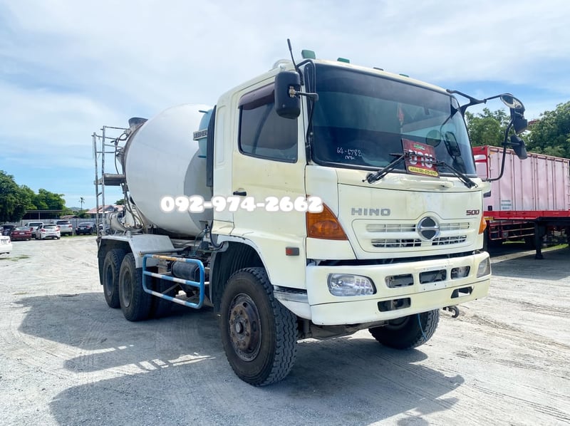 📣 รถโม่ปูน FM1A 330 แรง ปี 55 ‼️โม่เยอรมัน LIEBHERR สภาพดี (6782)