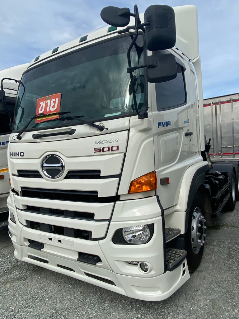 HINO FM 344แรงม้า รถบรรทุก 10ล้อ หัวลาก เฉพาะหัว ปี2022(1260) HINO FM 344แรงม้า รถบรรทุก 10ล้อ หัวลาก เฉพาะหัว ปี2022(1260)