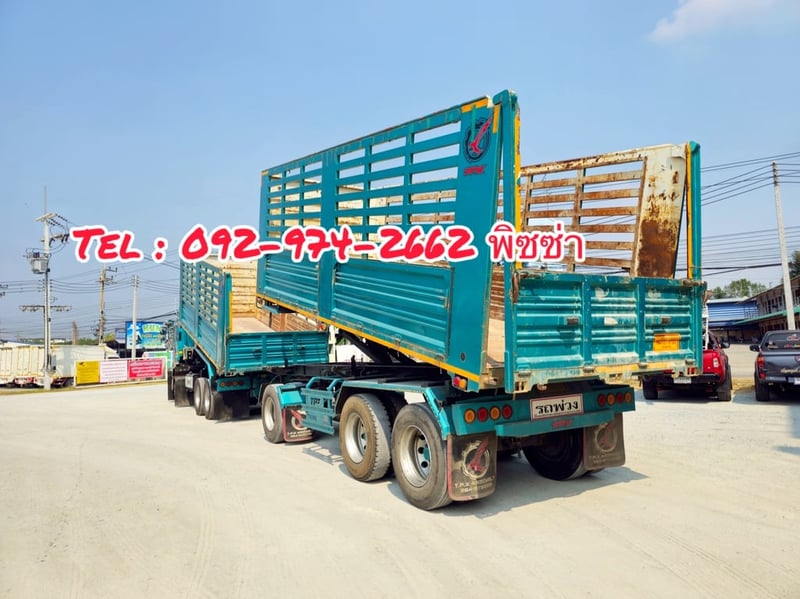 สิบล้อดั้มพ์พ่วงแม่ลูก ISUZU FXZ 360 แรง ปี 2566 (5392)(5393) สิบล้อดั้มพ์พ่วงแม่ลูก ISUZU FXZ 360 แรง ปี 2566 (5392)(5393)