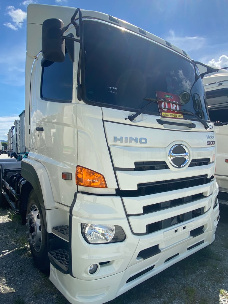 HINO FM 253แรงม้า รถบรรทุก 10ล้อ หัวลาก เฉพาะหัว ปี2023(8646)