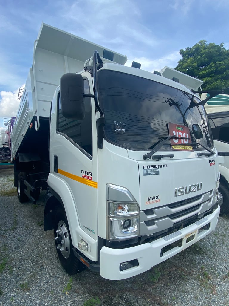 ISUZU FRR 210แรงม้า รถบรรทุก 6ล้อ ดั้มพ์ ปี2022(1030)