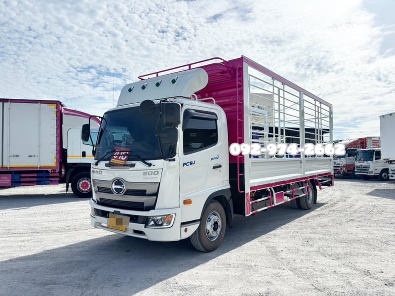 หกล้อคอก HINO FC9J 210 แรง ปี 66 (0874) หกล้อคอก HINO FC9J 210 แรง ปี 66 (0874)
