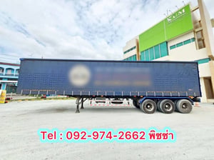 หางตู้ผ้าใบ สามเพลา อู่สามมิตร ปี 65 (0160) หางตู้ผ้าใบ สามเพลา อู่สามมิตร ปี 65 (0160)