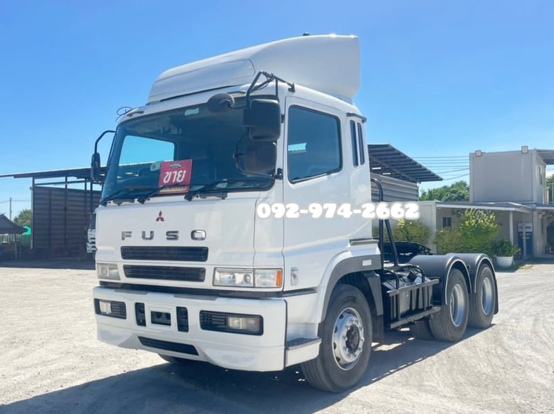 สิบล้อหัวลาก FUSO FV 380 แรง ปี 55(5718)