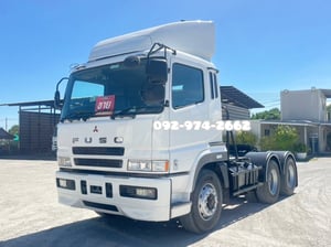 สิบล้อหัวลาก FUSO FV 380 แรง ปี 55(5718)