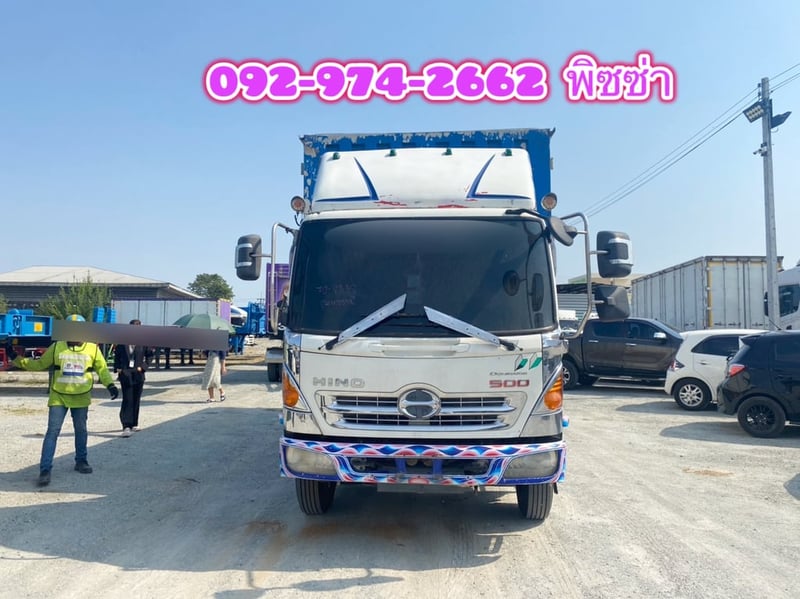 หกล้อตู้สิบบาน HINO FC9J 175 แรงปี 56 (8338) หกล้อตู้สิบบาน HINO FC9J 175 แรงปี 56 (8338)