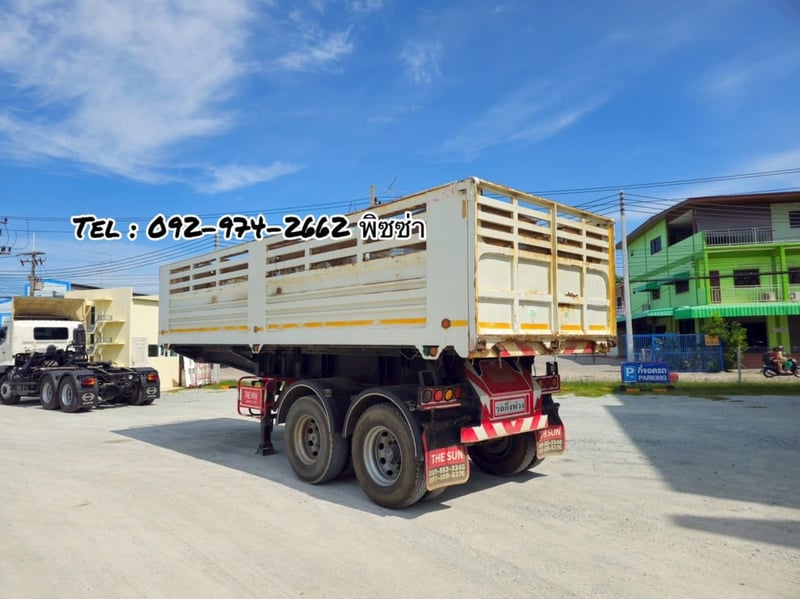 หางเซมิดั้มพ์ สองเพลา อู่เดอะซัน ปี 2566 (3395)