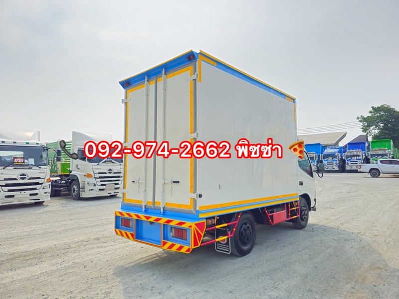 สี่ล้อตู้จัมโบ้  ปี 2563 HINO  XZU  136 เเรงม้า(173)