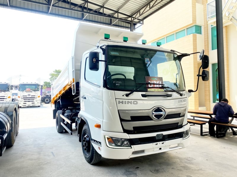 หกล้อดั้มพ์ HINO FC9J 175  แรง ปี 2565  (0793)