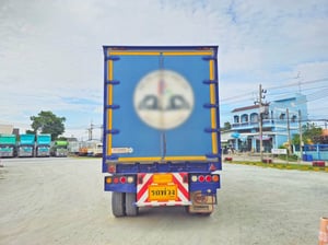 หางตู้ผ้าใบ สามเพลา สามมิตร ปี 65 (0160) หางตู้ผ้าใบ สามเพลา สามมิตร ปี 65 (0160)