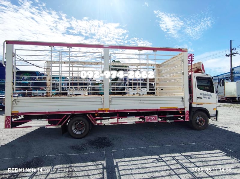 Vาย หกล้อคอก HINO FC9J 190 แรงปี 66 (0874) Vาย หกล้อคอก HINO FC9J 190 แรงปี 66 (0874)