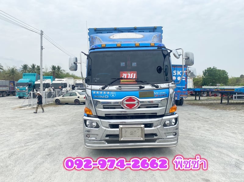 สิบล้อตู้สิบบาน HINO  FL8J 260 แรง ปี 2565(7642)