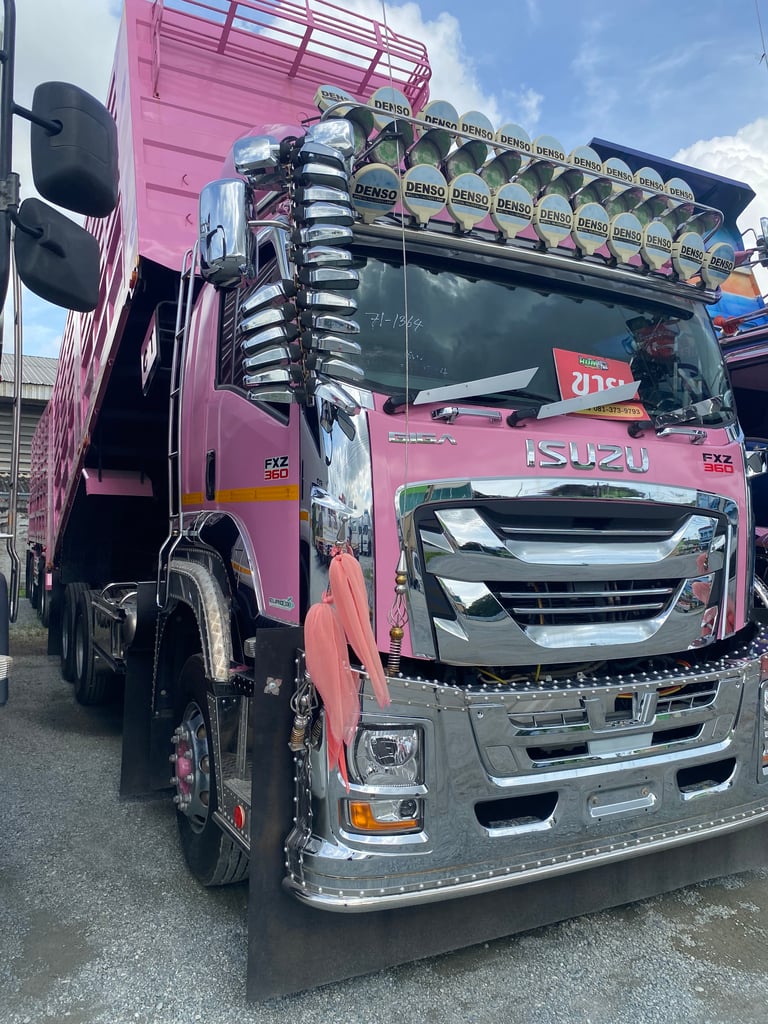 ISUZU FXZ 360แรงม้า รถบรรทุก 10ล้อ ดั้มพ์ ปี2023(1364,1365)
