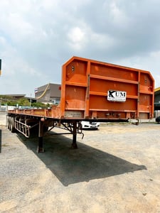 หางพื้นเรียบ สามเพลา อู่วาฟ่า ปี 2565(9292)