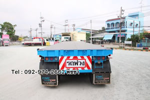 หางพื้นเรียบ สามเพลา อู่ CIMC ปี 2564 (8294) หางพื้นเรียบ สามเพลา อู่ CIMC ปี 2564 (8294)