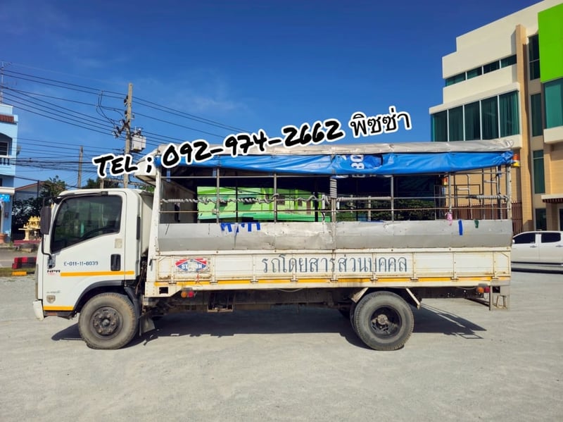 หกล้อโดยสาร ISUZU  NPR 150 แรง ปี 2554(6451)