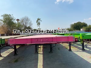 หางพื้นเรียบ สามเพลา อู่ THE SUN ปี 65 (0376) หางพื้นเรียบ สามเพลา อู่ THE SUN ปี 65 (0376)