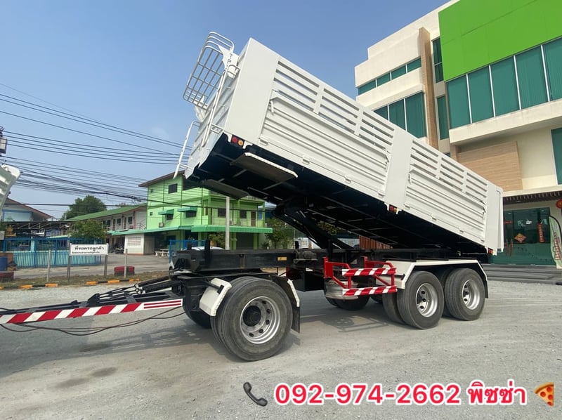 สิบล้อดั้มพ์พ่วง ISUZU FXZ 360 ปี 56 (2374)(1976)