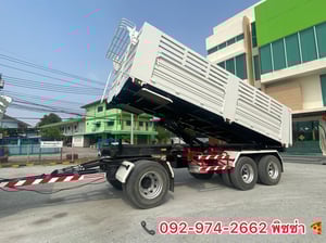 สิบล้อดั้มพ์พ่วง ISUZU FXZ 360 ปี 56 (2374)(1976)