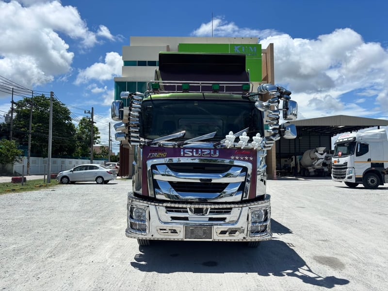 หกล้อดั้มพ์ พ่วงแม่ลูก ปี 2565 ISUZU FTR 240 แรงม้า ( 5403)(5404) หกล้อดั้มพ์ พ่วงแม่ลูก ปี 2565 ISUZU FTR 240 แรงม้า ( 5403)(5404)