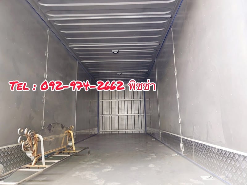 สิบล้อตู้สิบบาน ISUZU FVM 240 แรง ปี 61 (1517)