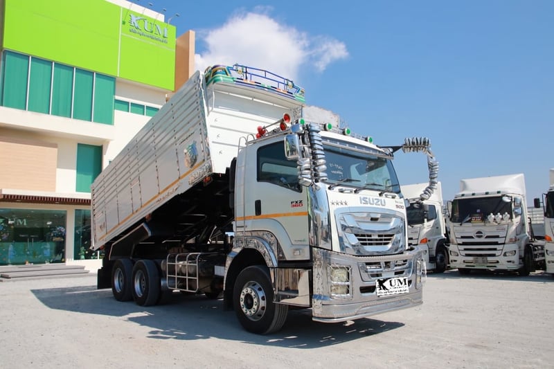 สิบล้อดั้มพ์ ISUZU FXZ 360 แรง ปี 65(5346) สิบล้อดั้มพ์ ISUZU FXZ 360 แรง ปี 65(5346)