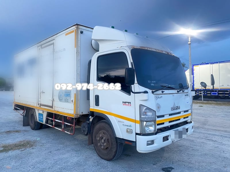 💥Vายตัด 460,000.-!!! 💥หกล้อตู้ ISUZU NPR 150 แรง ปี 56 !!(1069)