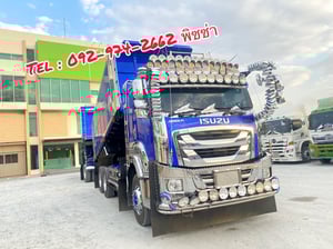 สิบล้อดั้มพ์ พ่วงเเม่ลูก ปี 66 ISUZU FXZ 360 แรงม้า สิบล้อดั้มพ์ พ่วงเเม่ลูก ปี 66 ISUZU FXZ 360 แรงม้า